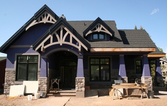 Timber Accent Trusses